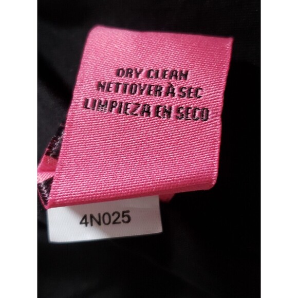 Betsey Johnson Dress Black Lace Cap Sleeve Knee Length Womens 4 Event NWT - Picture 10 of 12